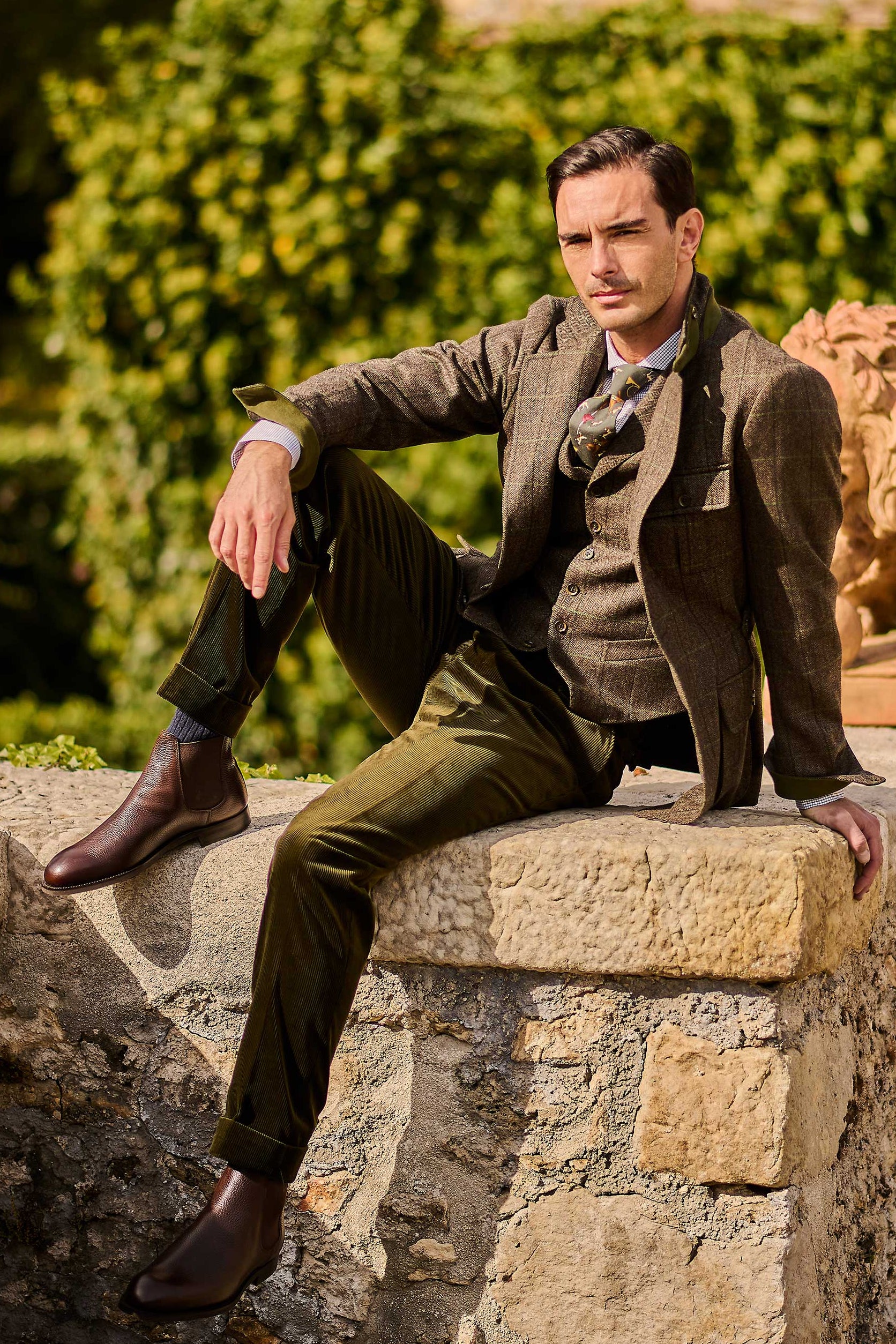 Bottine Edward Dark Brown Dainite - Image 2