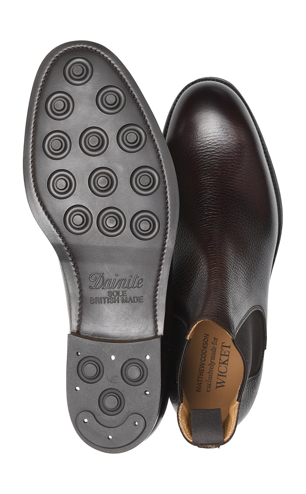 Bottine Edward Dark Brown Dainite - Image 5